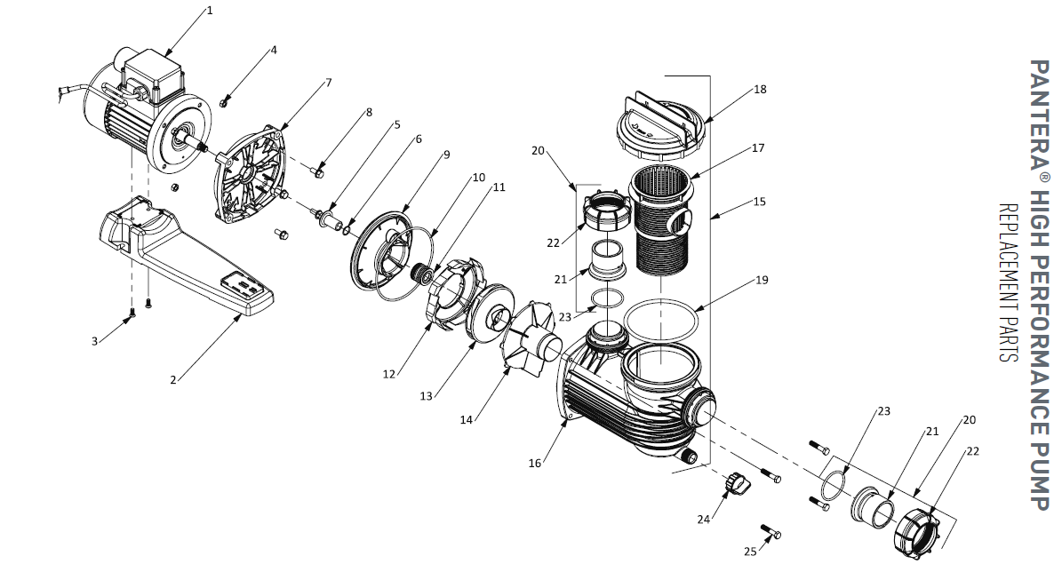 Onga Pump Baffle for LTP400, LTP550, LTP750 & PPP550 and PPP750